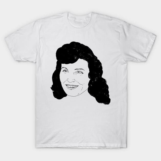 Loretta Lynn T-Shirt by TheCosmicTradingPost